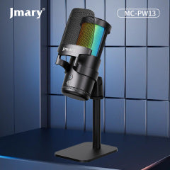 Jmary MC-PW13 Microphone - Cardioid Pickup, Plug and Play for Mobile & Laptop - Saif Al Najmi Kw